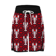 Sandy Feet Australia Board Shorts RED LOBSTER BOARD SHORTS