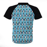 Sandy Feet Australia Short Sleeve Rashie BLUE PENGUIN SHORT SLEEVE RASHIE