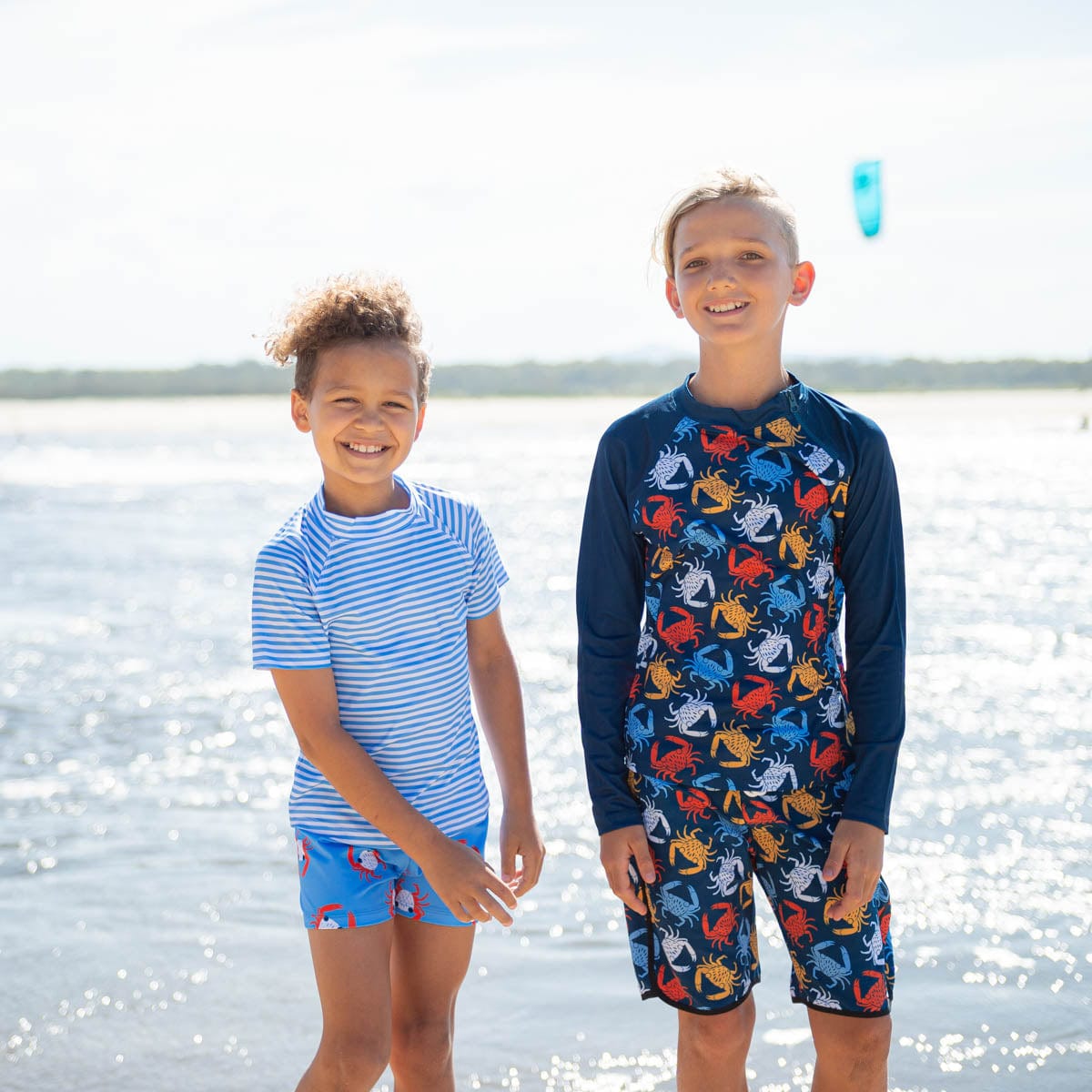 Sandy Feet Australia Board Shorts Crazy Crabs Board Shorts