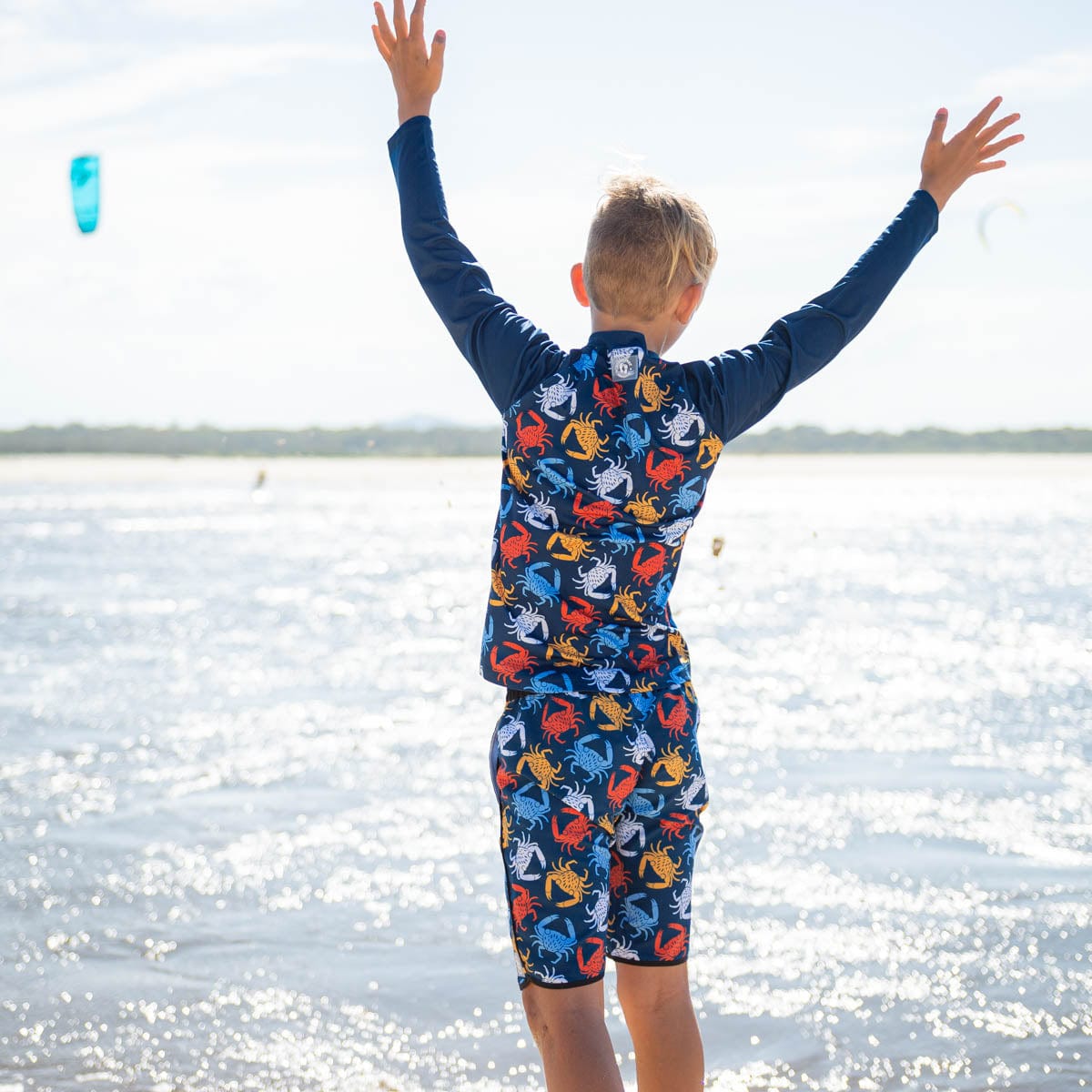 Sandy Feet Australia Board Shorts Crazy Crabs Board Shorts