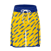 Sandy Feet Australia Board Shorts Squiddy Tales (Yellow) Board Shorts