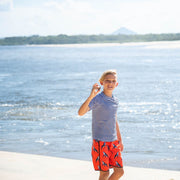 Sandy Feet Australia Board Shorts Whale Pod Board Shorts