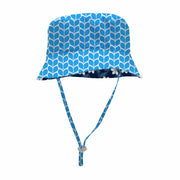 Sandy Feet Australia Hat Navy Beeblossom Reversible Bucket Hat