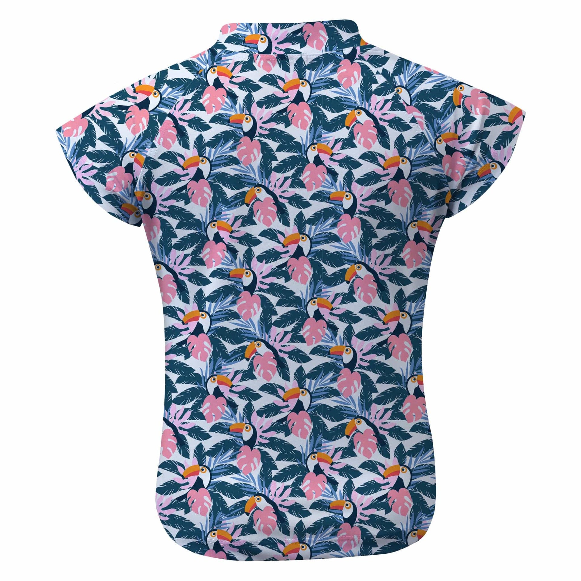 Sandy Feet Australia Short Sleeve Rashie Toucan Lagoon Short Sleeve Rashie