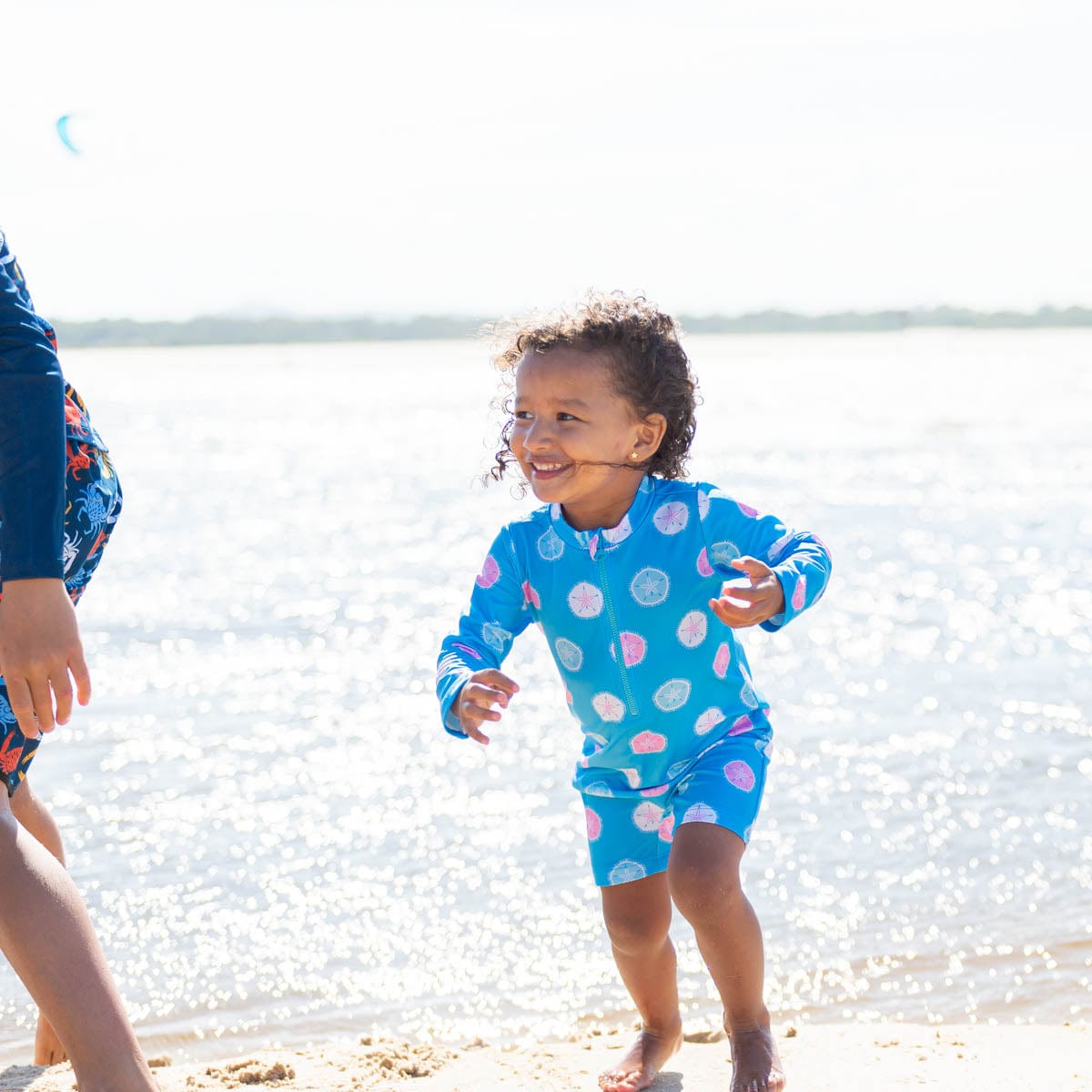 Sandy Feet Australia Toddler Sunsuits Sand Dollar Toddler Sunsuit
