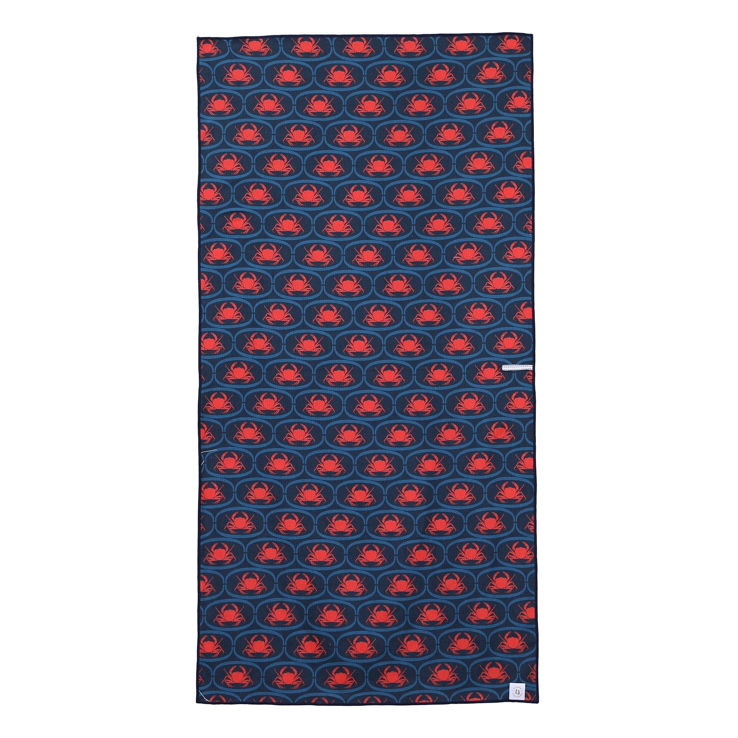 Sandy Feet Australia Beach Towel Crabtastic Shark Fenzy Sand Free Beach Towel