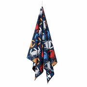 Sandy Feet Australia Beach Towel CRAZY CRAB SHARK FRENZY SAND FREE BEACH TOWEL