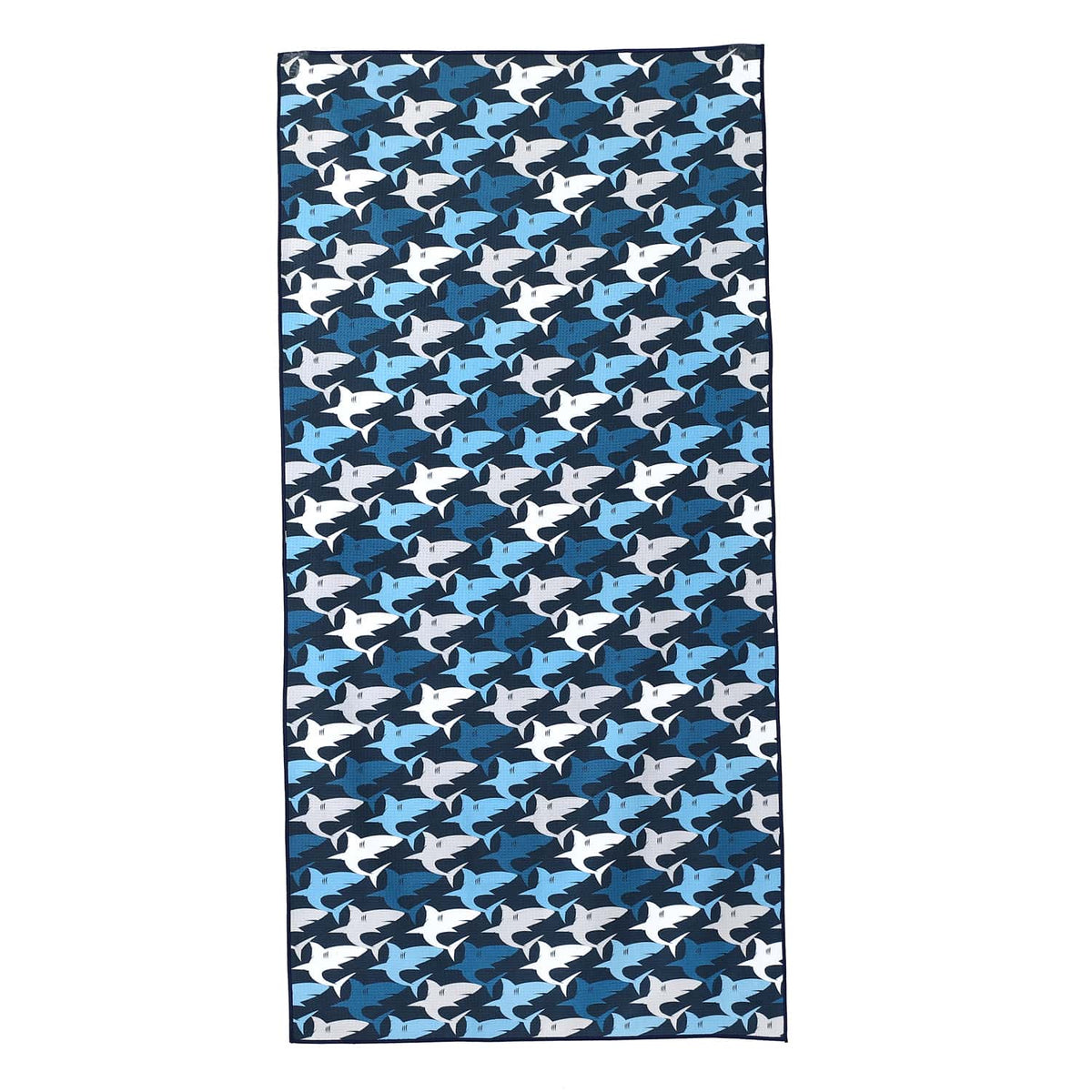 Sandy Feet Australia Beach Towel CRAZY CRAB SHARK FRENZY SAND FREE BEACH TOWEL