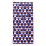 Sandy Feet Australia Beach Towel RETRO GEO STRIPE SAND FREE BEACH TOWEL