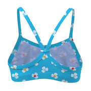 Sandy Feet Australia Bikini Top AZURE FLOWER BURST BIKINI TOP