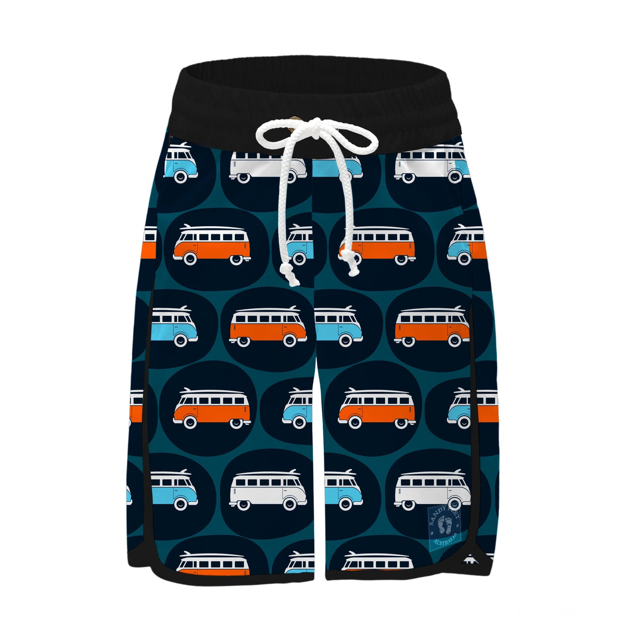 Sandy Feet Australia Board Shorts RETRO KOMBI BOARD SHORTS