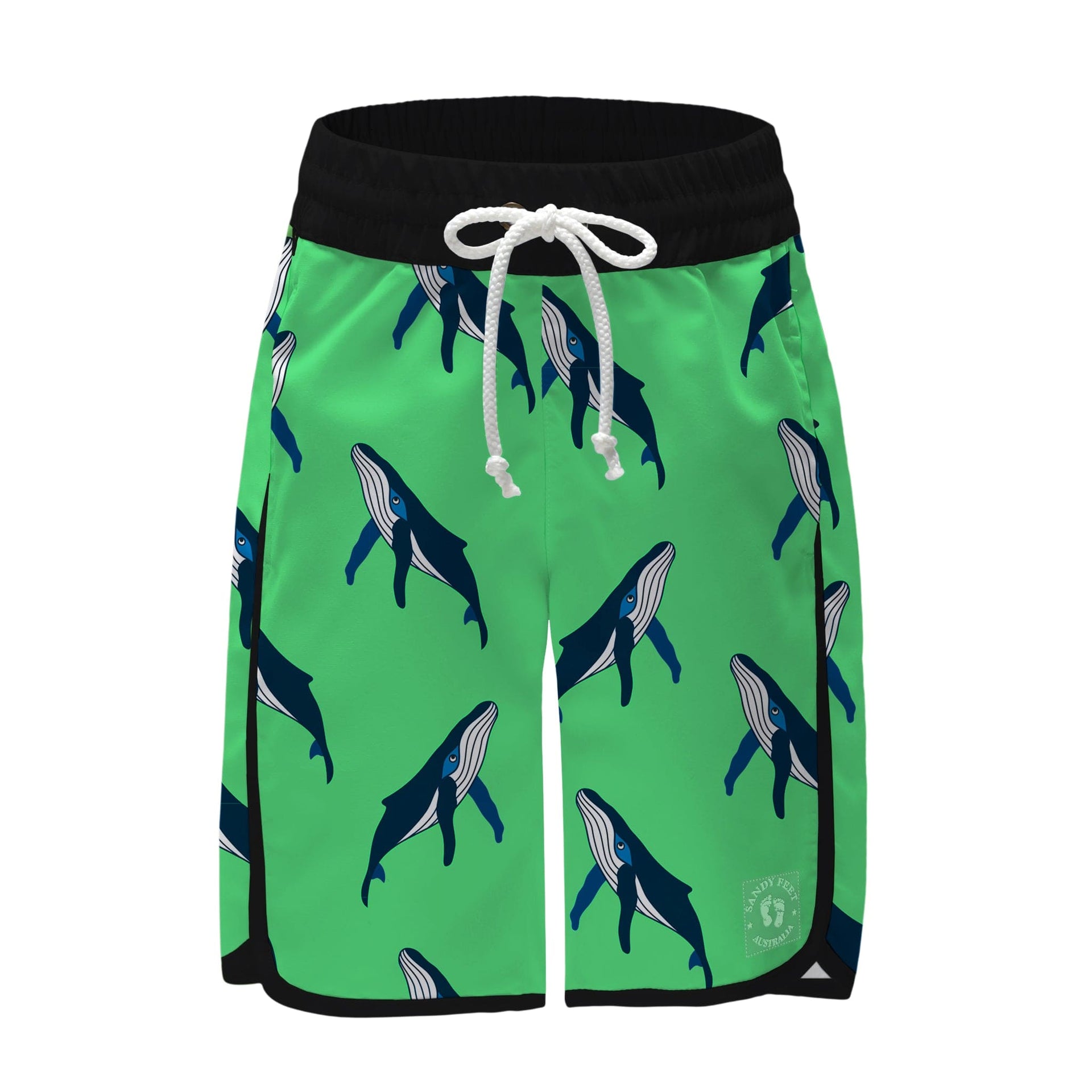 Sandy Feet Australia Board Shorts Whale Pod Board Shorts