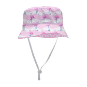 Sandy Feet Australia Hat FLAMINGO FLAMBOYANCE REVERSIBLE BUCKET HAT