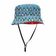 Sandy Feet Australia Hat PENGUIN COLONY REVERSIBLE BUCKET HAT