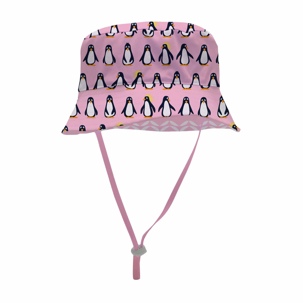 Sandy Feet Australia Hat PINK PENGUIN REVERSIBLE BUCKET HAT