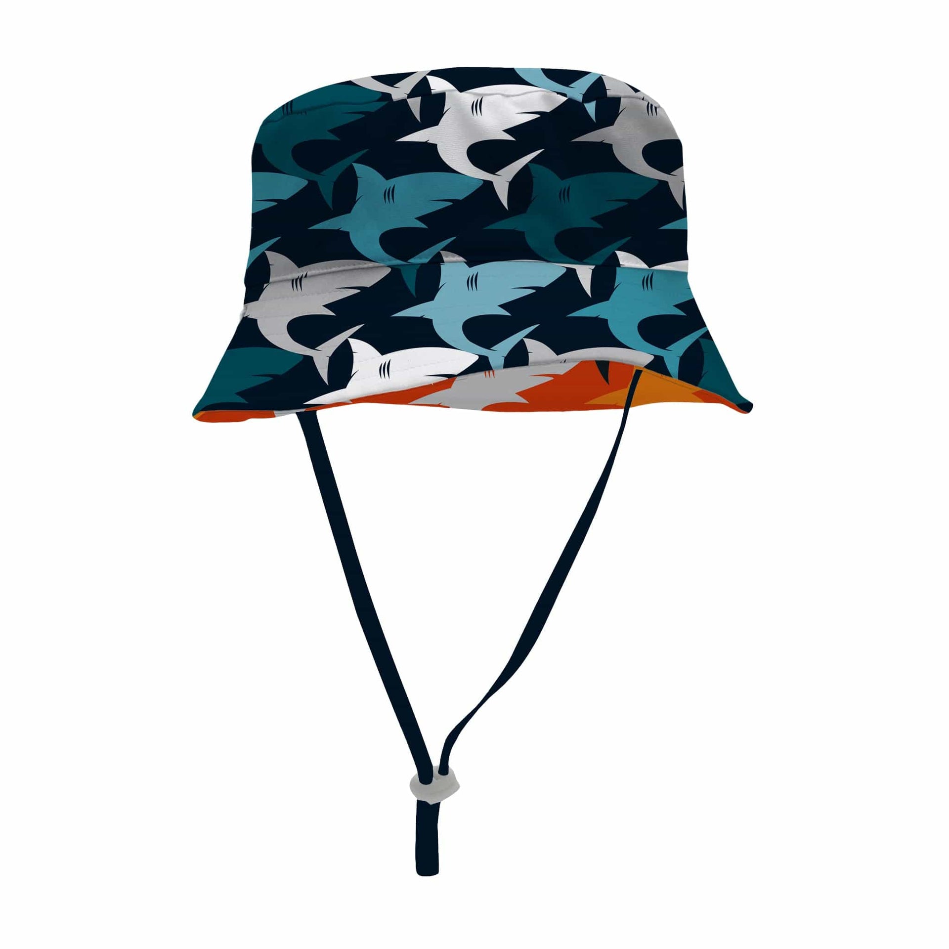 Sandy Feet Australia Hat SHARK FRENZY REVERSIBLE BUCKET HAT