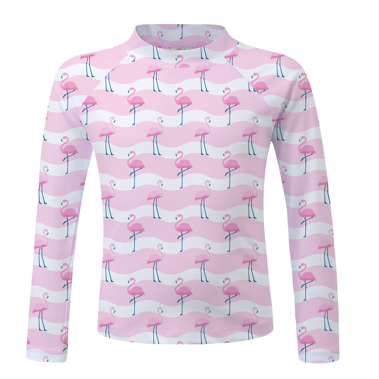 Sandy Feet Australia Long Sleeve Rashie FLAMINGO FLAMBOYANCE LONG SLEEVE RASHIE