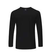 Sandy Feet Australia Long Sleeve Rashie Mens Classic Black Long Sleeve Tee Rashie