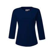 Sandy Feet Australia Long Sleeve Rashie Womens Classic Navy 3/4 Sleeve Rashie