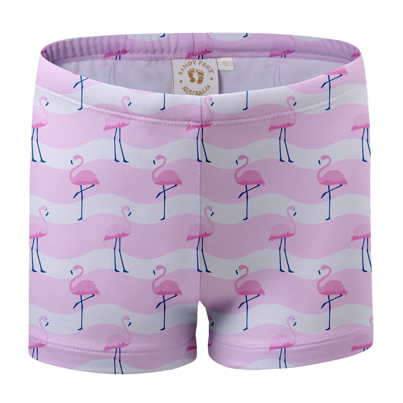 Sandy Feet Australia Swim Shorts FLAMINGO FLAMBOYANCE SWIM SHORTS