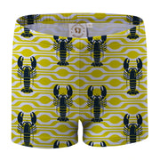 Sandy Feet Australia Swim Shorts LEMON LOBSTER SWIM SHORTS