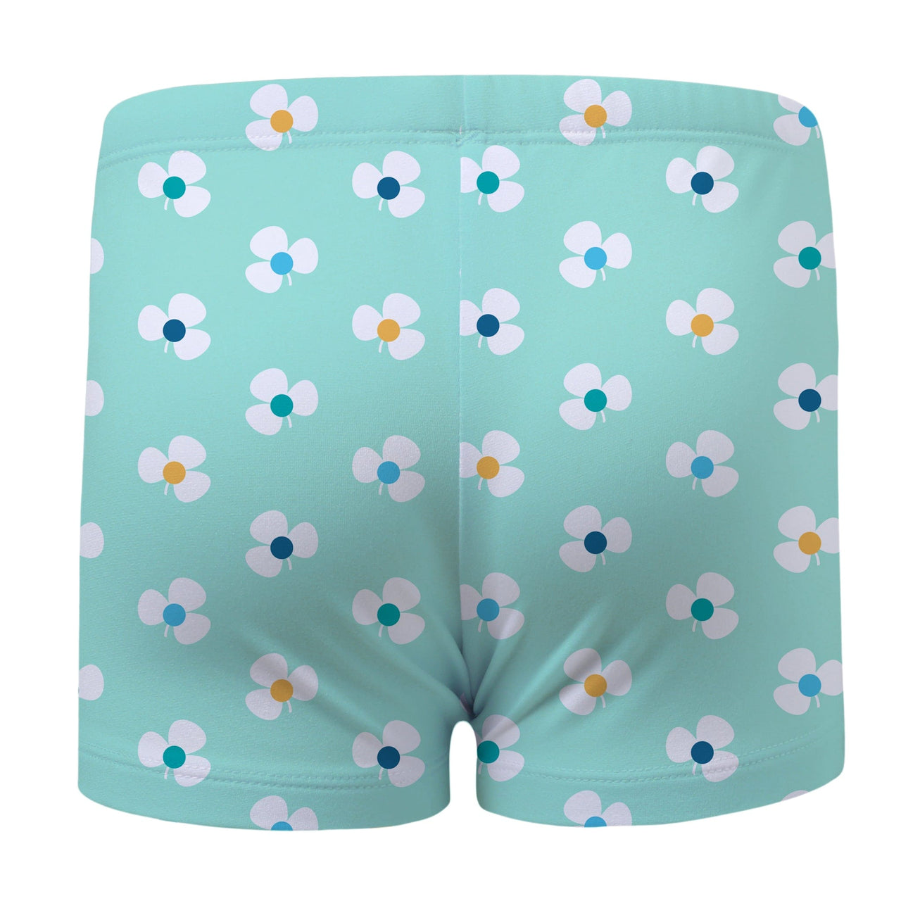 Sandy Feet Australia Swim Shorts MINT FLOWER BURST SWIM SHORTS