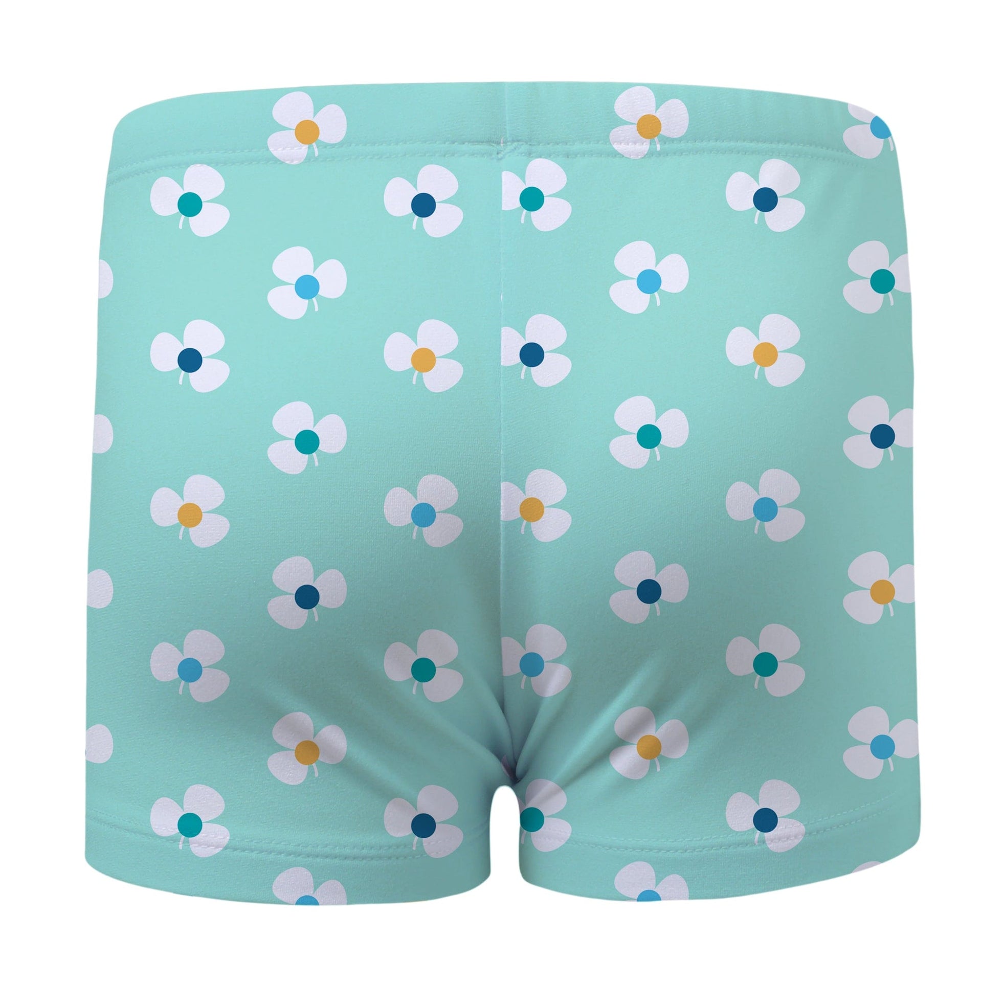 Sandy Feet Australia Swim Shorts MINT FLOWER BURST SWIM SHORTS