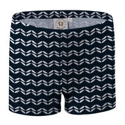 Sandy Feet Australia Swim Shorts NAVY LEAF CHEVRON SWIM SHORTS