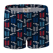 Sandy Feet Australia Swim Shorts NAVY RETRO STEMS SWIM SHORTS