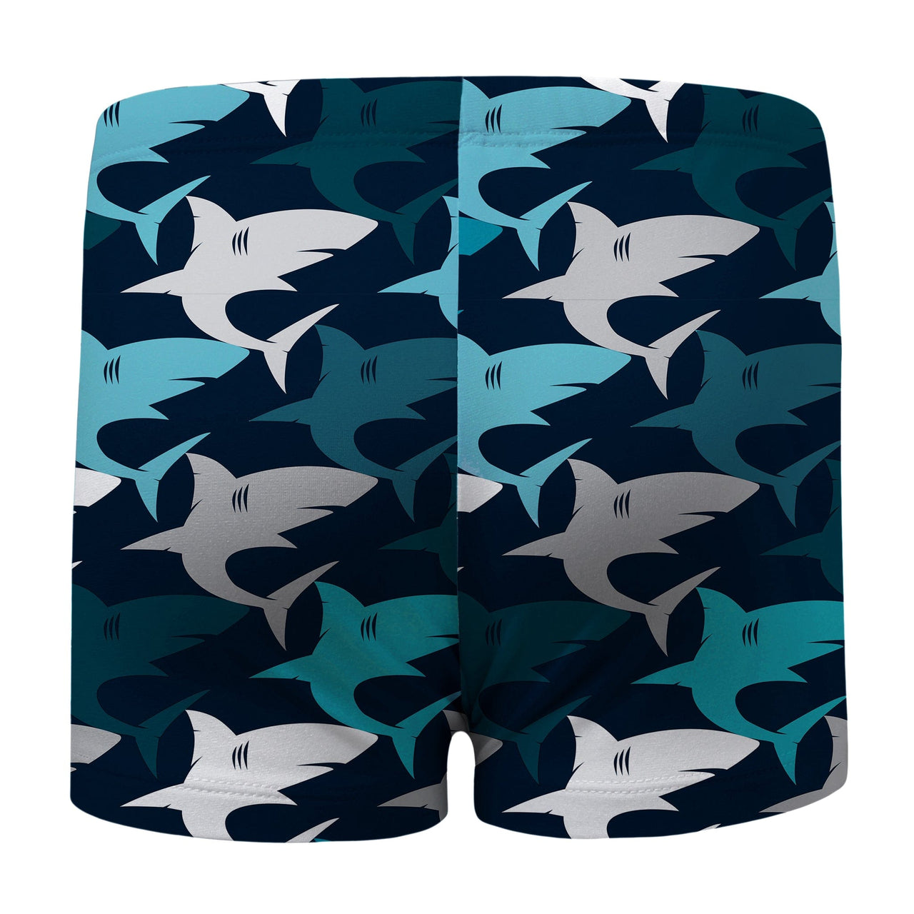 Sandy Feet Australia Swim Shorts NAVY SHARK FRENZY SWIM SHORTS