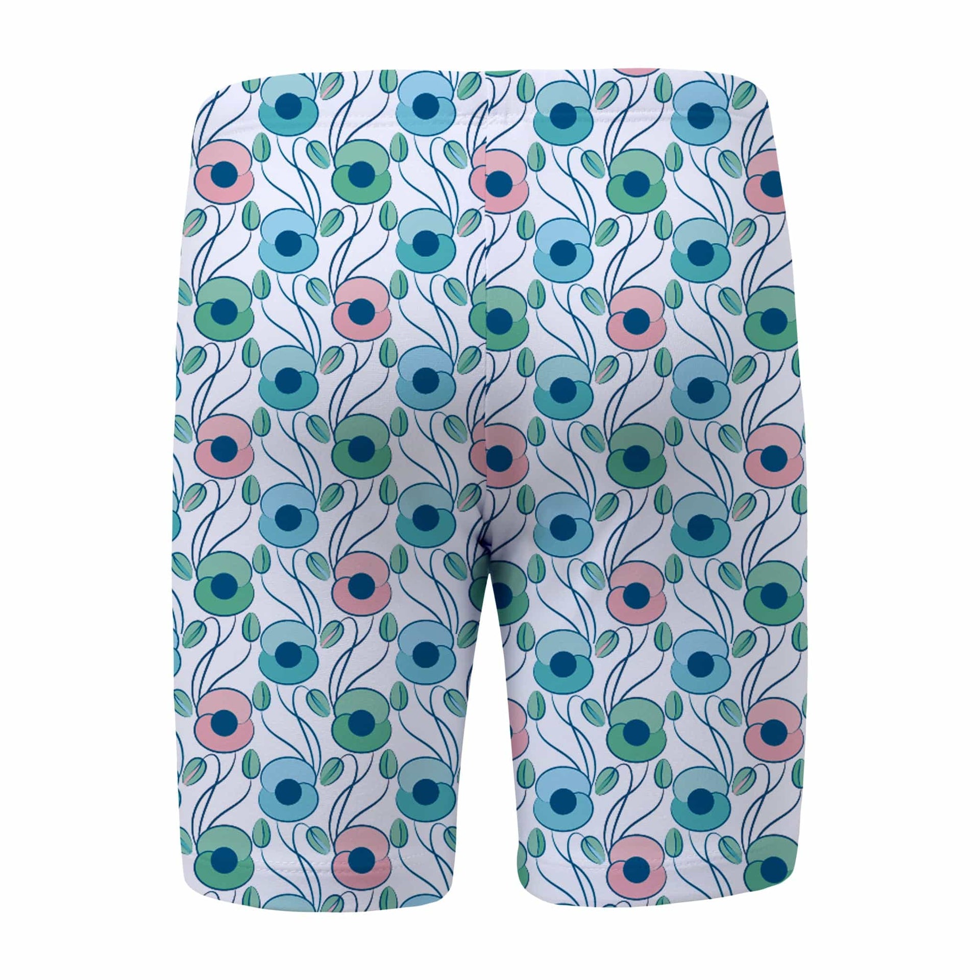 Sandy Feet Australia Swim Shorts POPPY PERFECTION LONG SWIM SHORTS