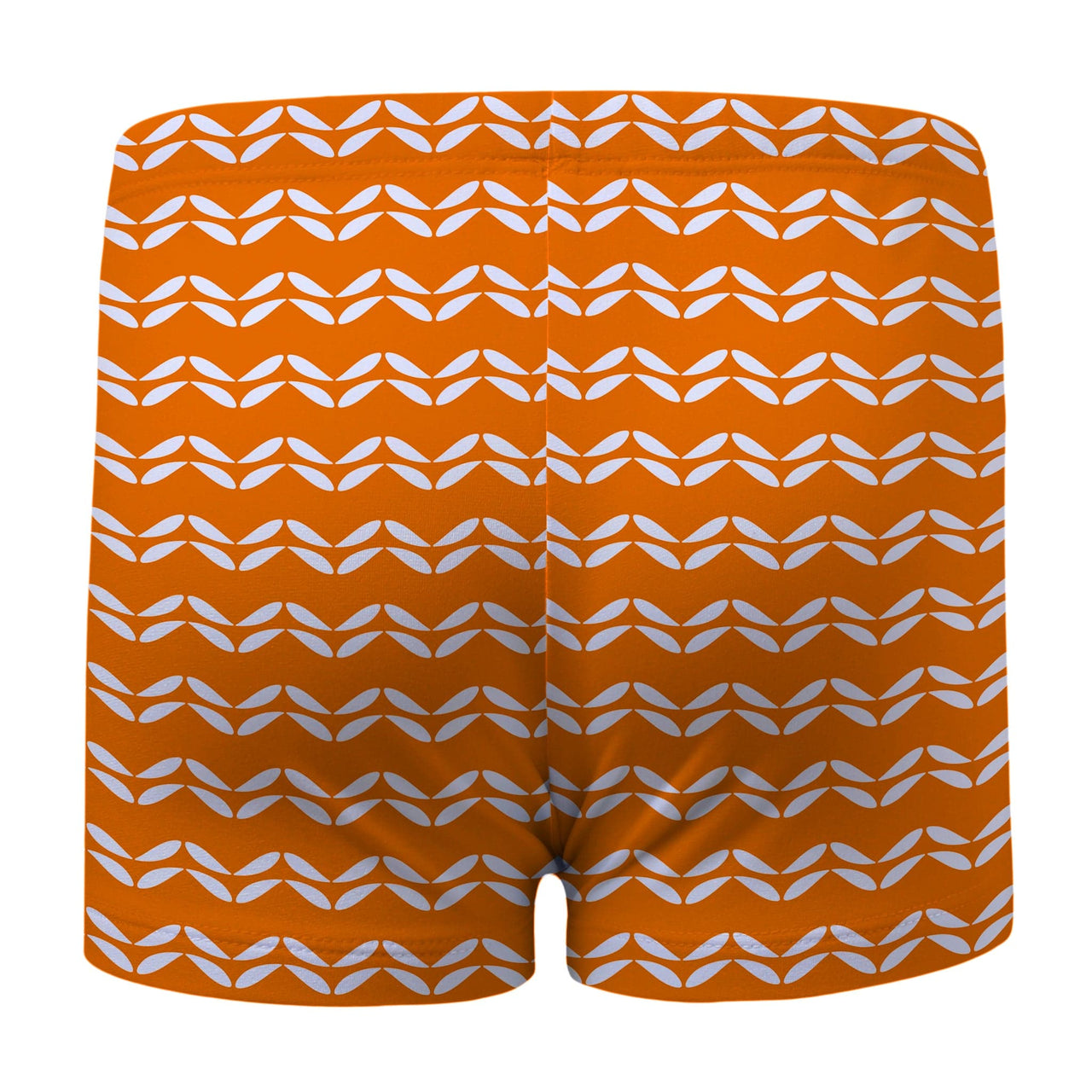 Sandy Feet Australia Swim Shorts TANGERINE LEAF CHEVRON SWIM SHORTS