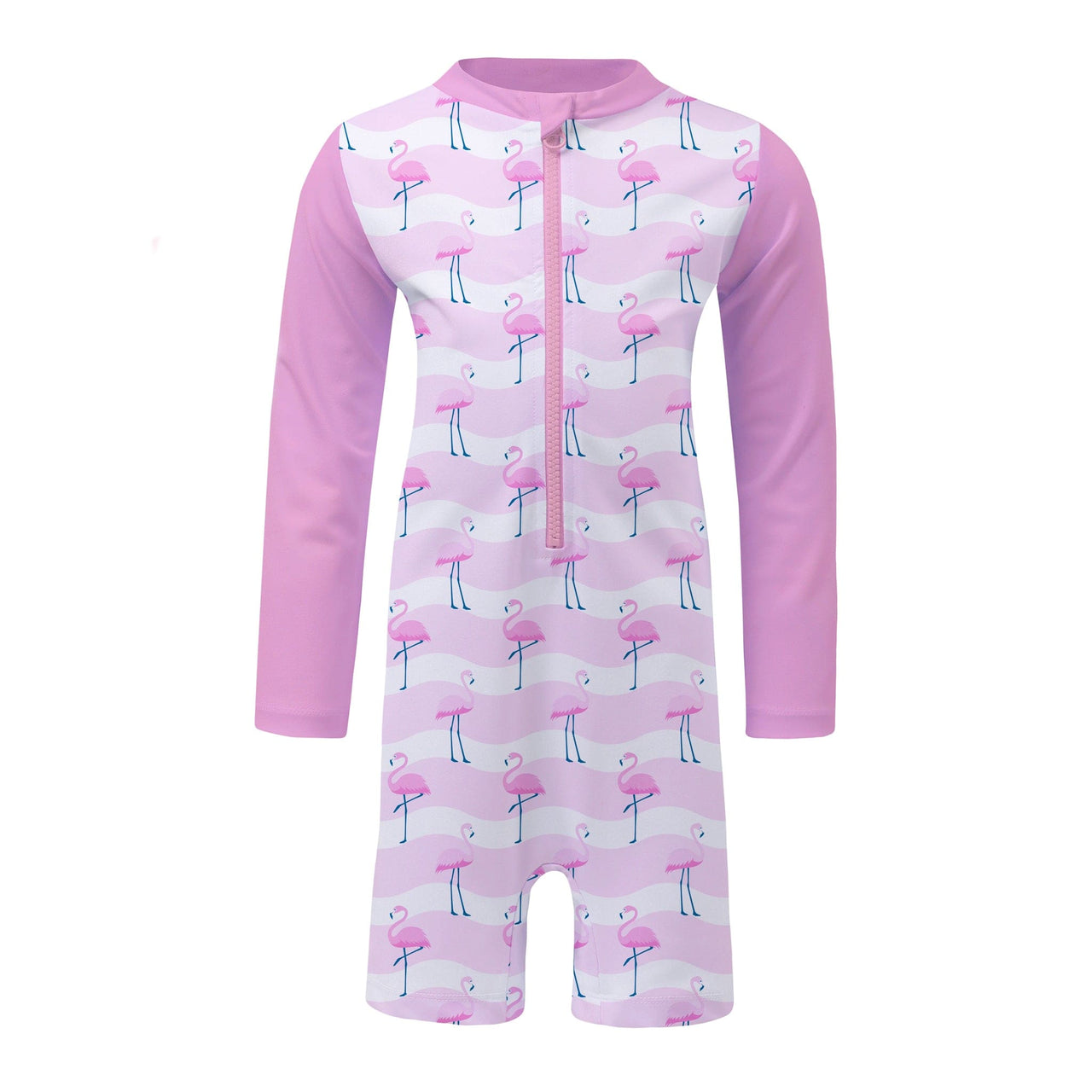 Sandy Feet Australia Toddler Sunsuits FLAMINGO FLAMBOYANCE TODDLER SUNSUIT