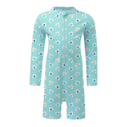 Sandy Feet Australia Toddler Sunsuits MINT FLOWER BURST TODDLER SUNSUIT