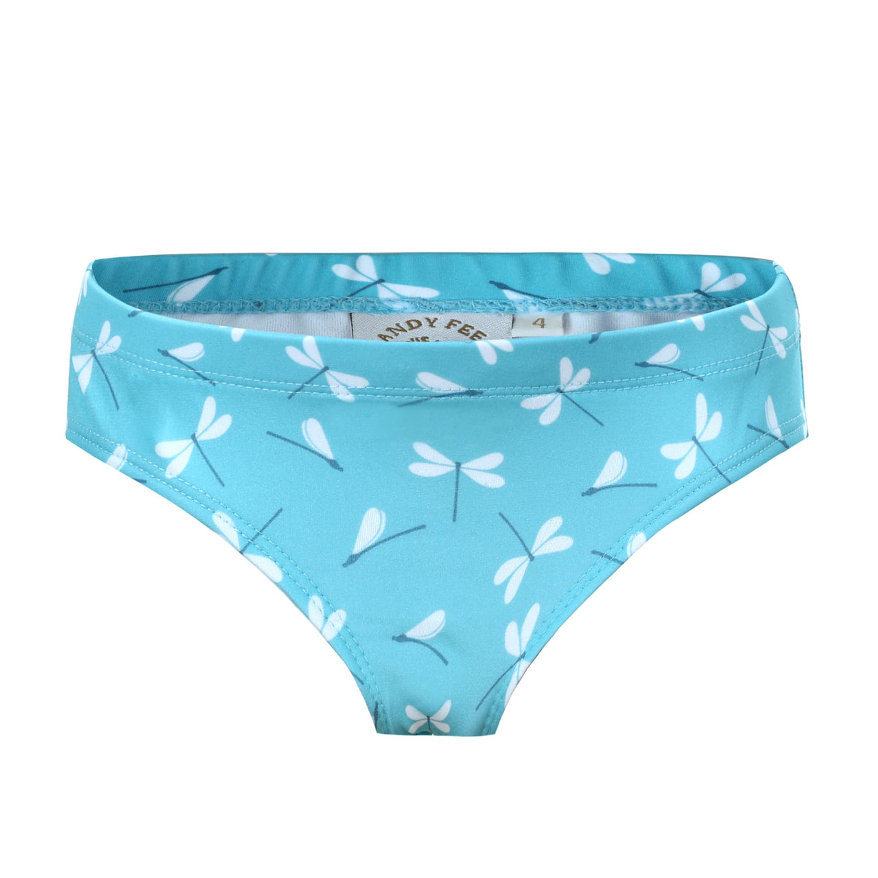 Sandy Feet Australia Bikini Bottoms Girls Sky Blue Dragon Fly Dance Bikini Bottoms