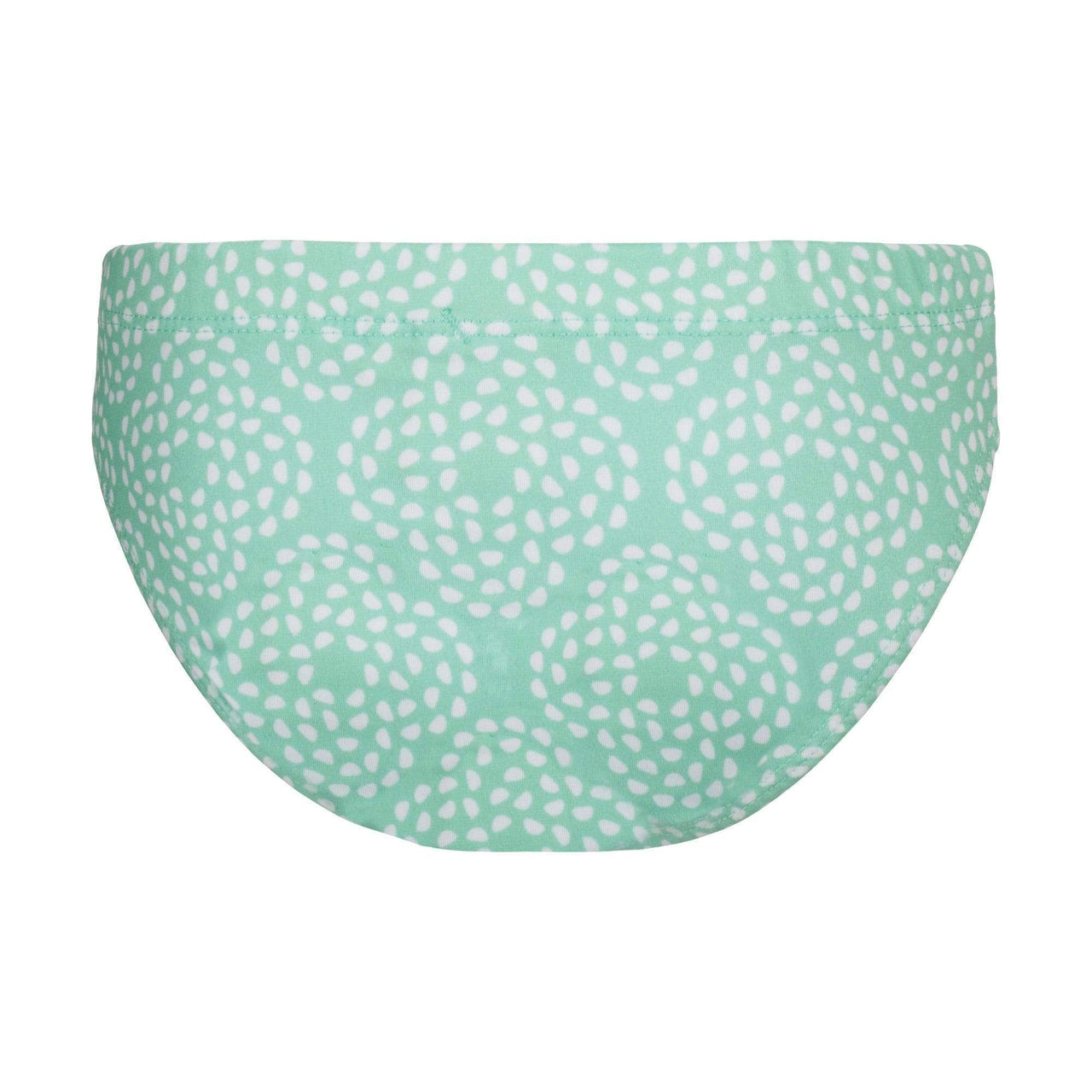 MINT FLOWER PEBBLE BIKINI BOTTOMS