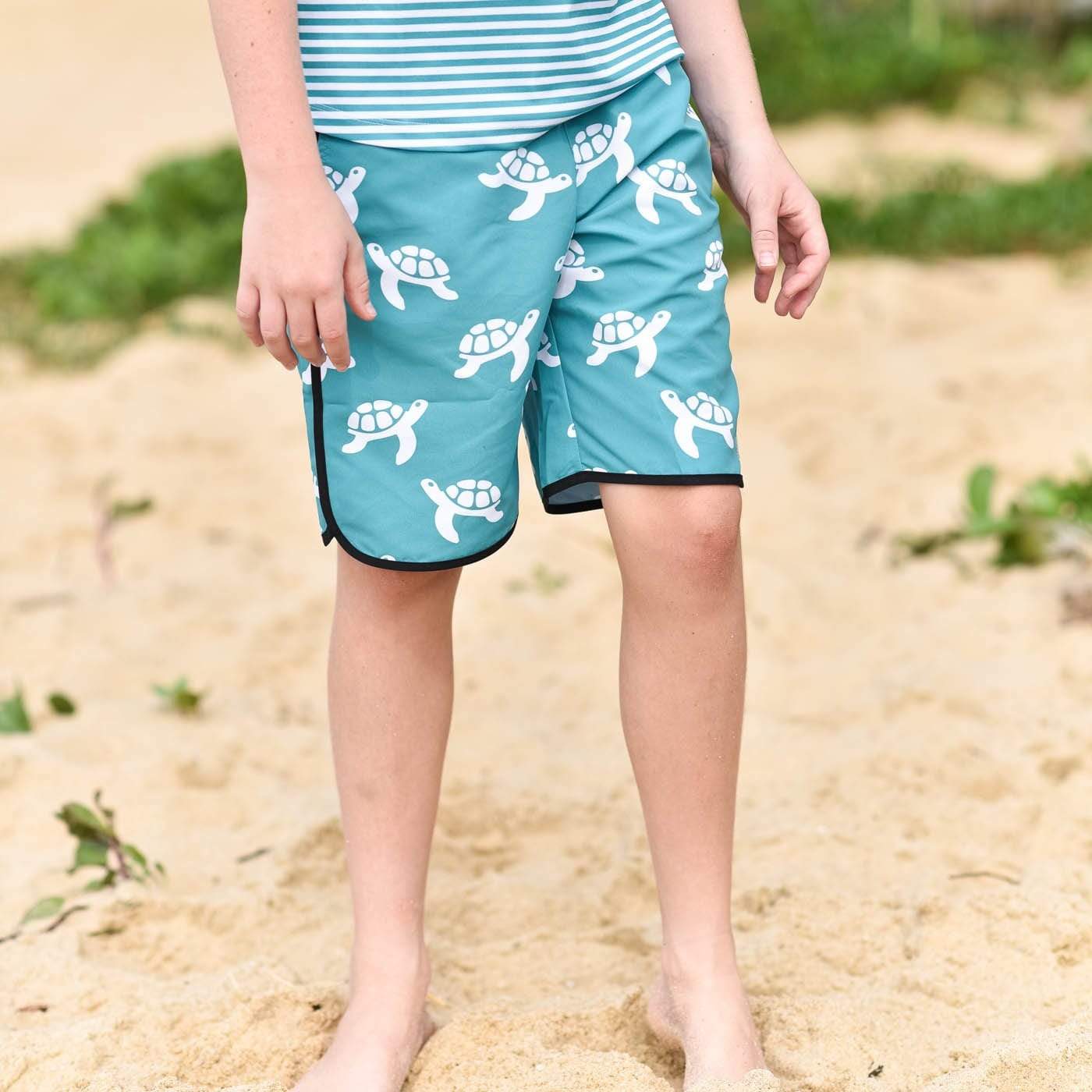 Sea turtle cheap swim trunks