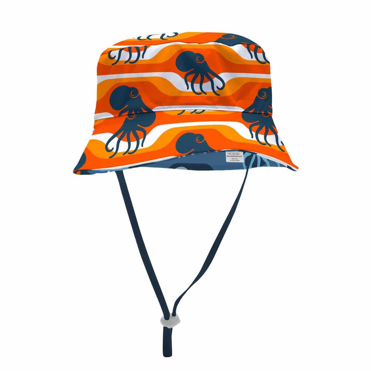 Sandy Feet Australia Hat Octopi Reversible Bucket Hat