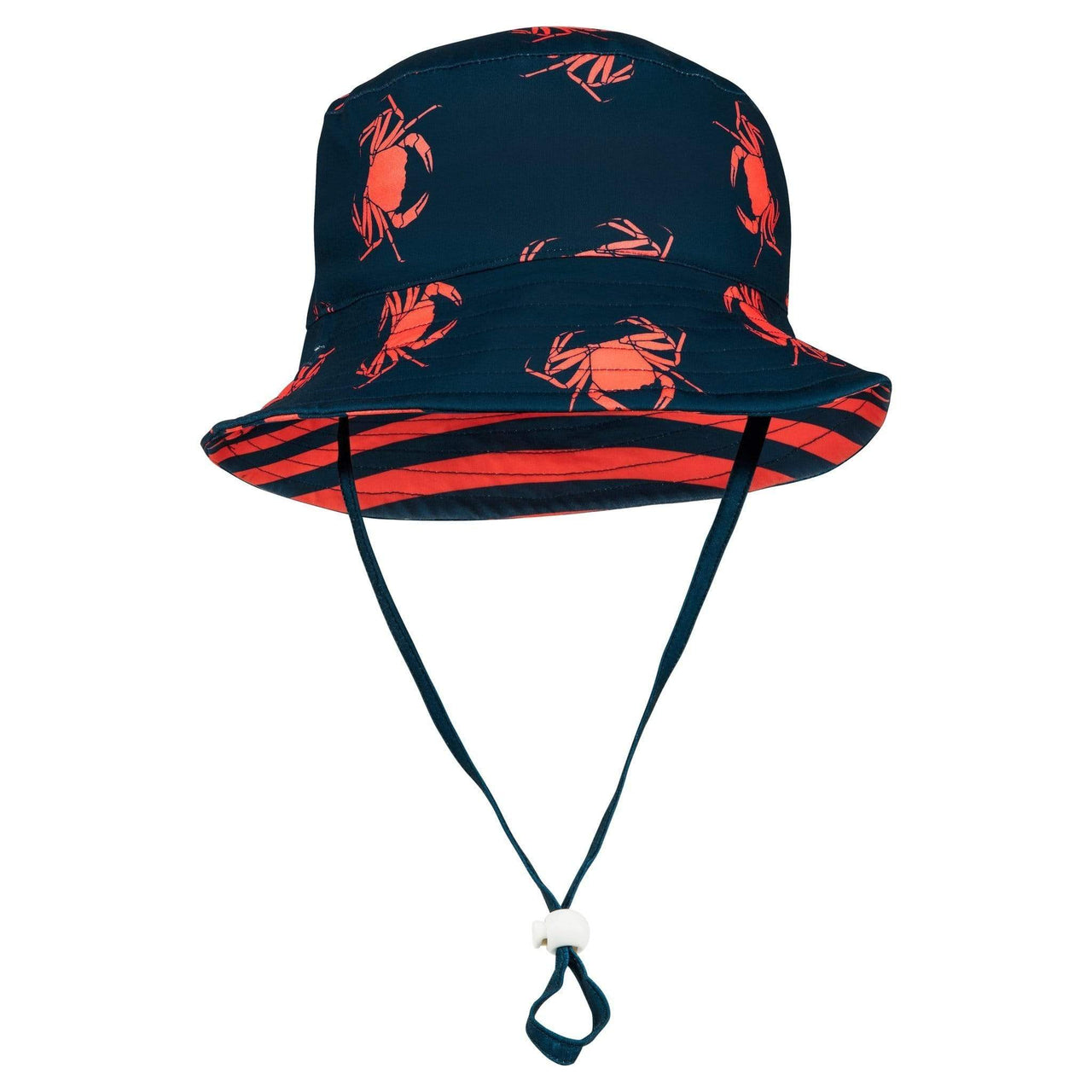 Striped Crab Reversible Bucket Hat