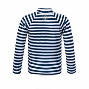 Sandy Feet Australia Long Sleeve Rashie Boys Navy Stripe Long Sleeve Zip Rashie