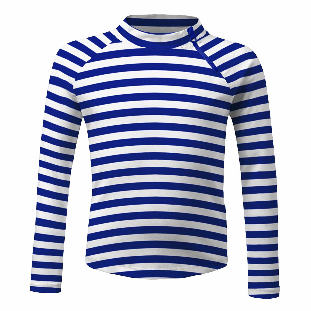 Sandy Feet Australia Long Sleeve Rashie Sergeant Major Stripe Long Sleeve Zip Rashie