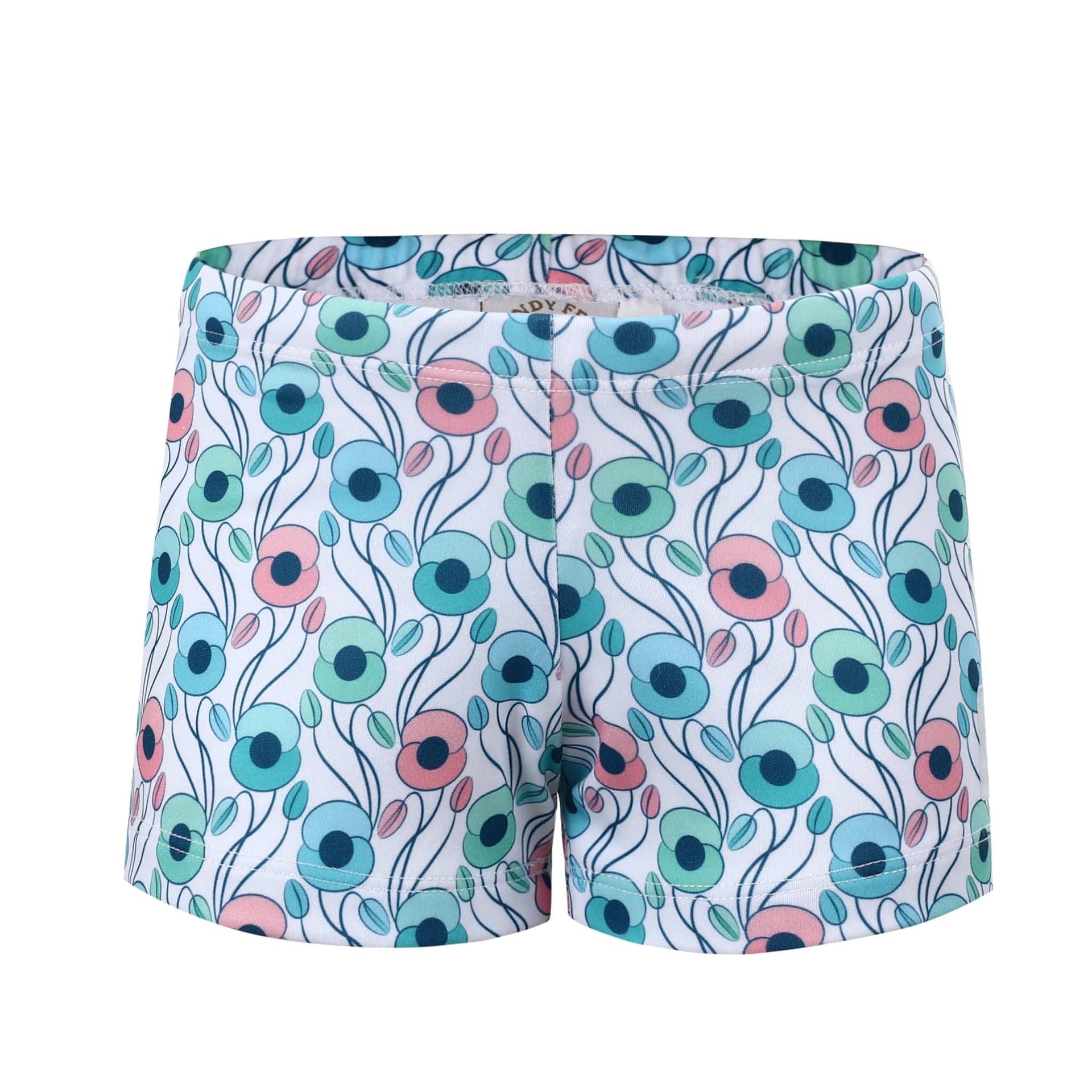 Sandy Feet Australia Swim Shorts Girls Poppy Perfection Swim Shorts