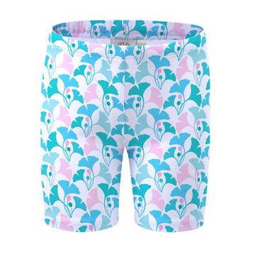 Sandy Feet Australia Swim Shorts Summer Gingko LONG Swim Shorts