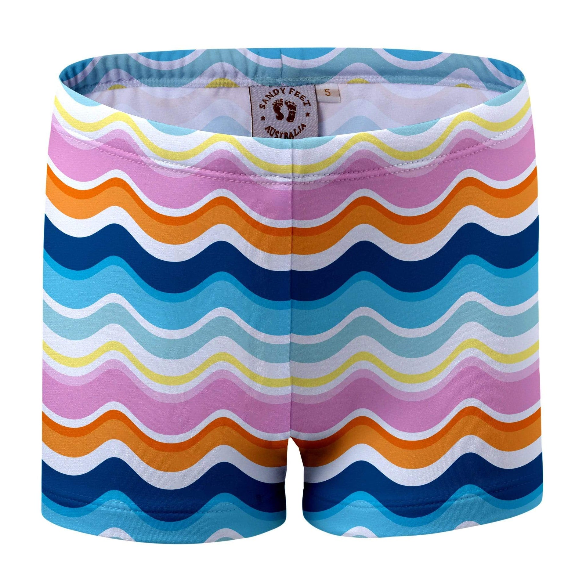 Sandy Feet Australia Swim Shorts Summer Waves Swim Shorts