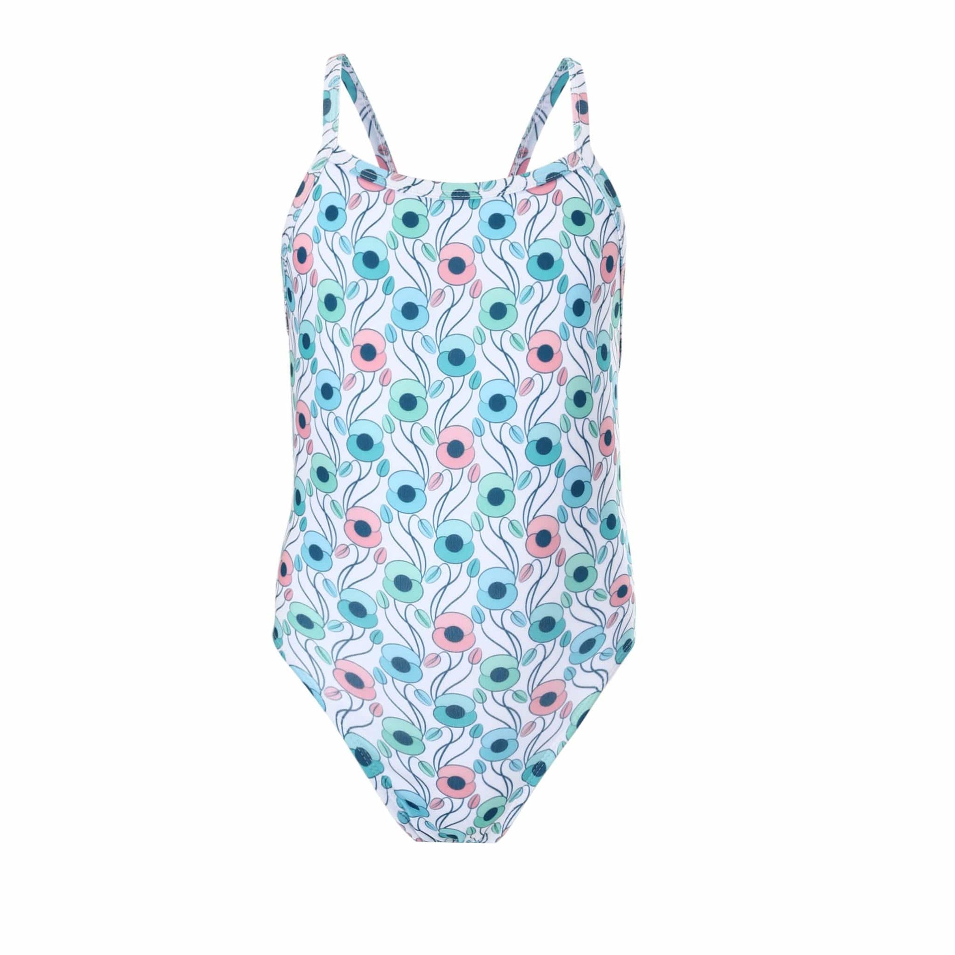 Sandy Feet Australia Swimsuit Girls Poppy Perfection Racerback Swimsuit