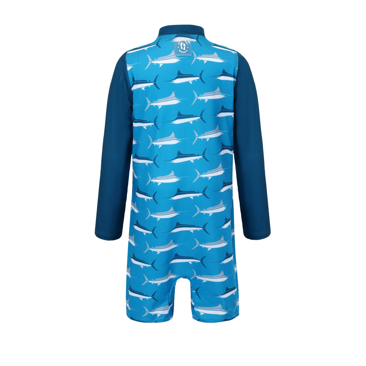 Sandy Feet Australia Toddler Sunsuits Boys Blue Marlin Toddler Sunsuit