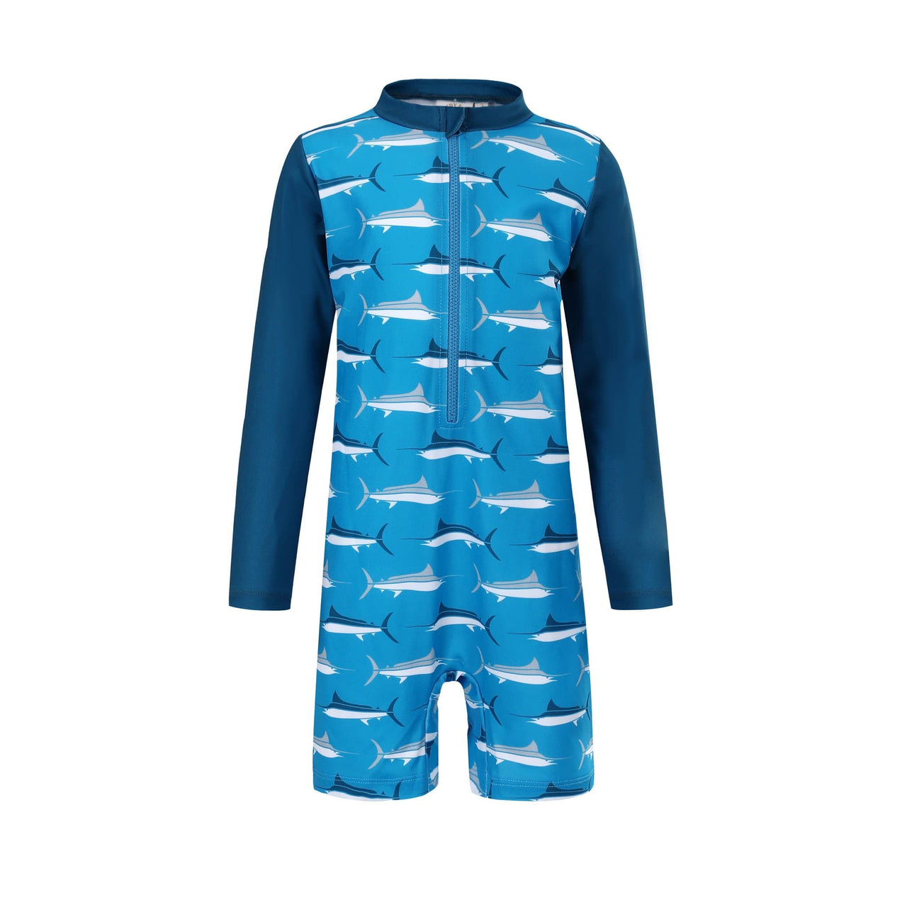 Sandy Feet Australia Toddler Sunsuits Boys Blue Marlin Toddler Sunsuit