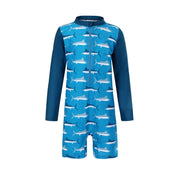 Sandy Feet Australia Toddler Sunsuits Boys Blue Marlin Toddler Sunsuit